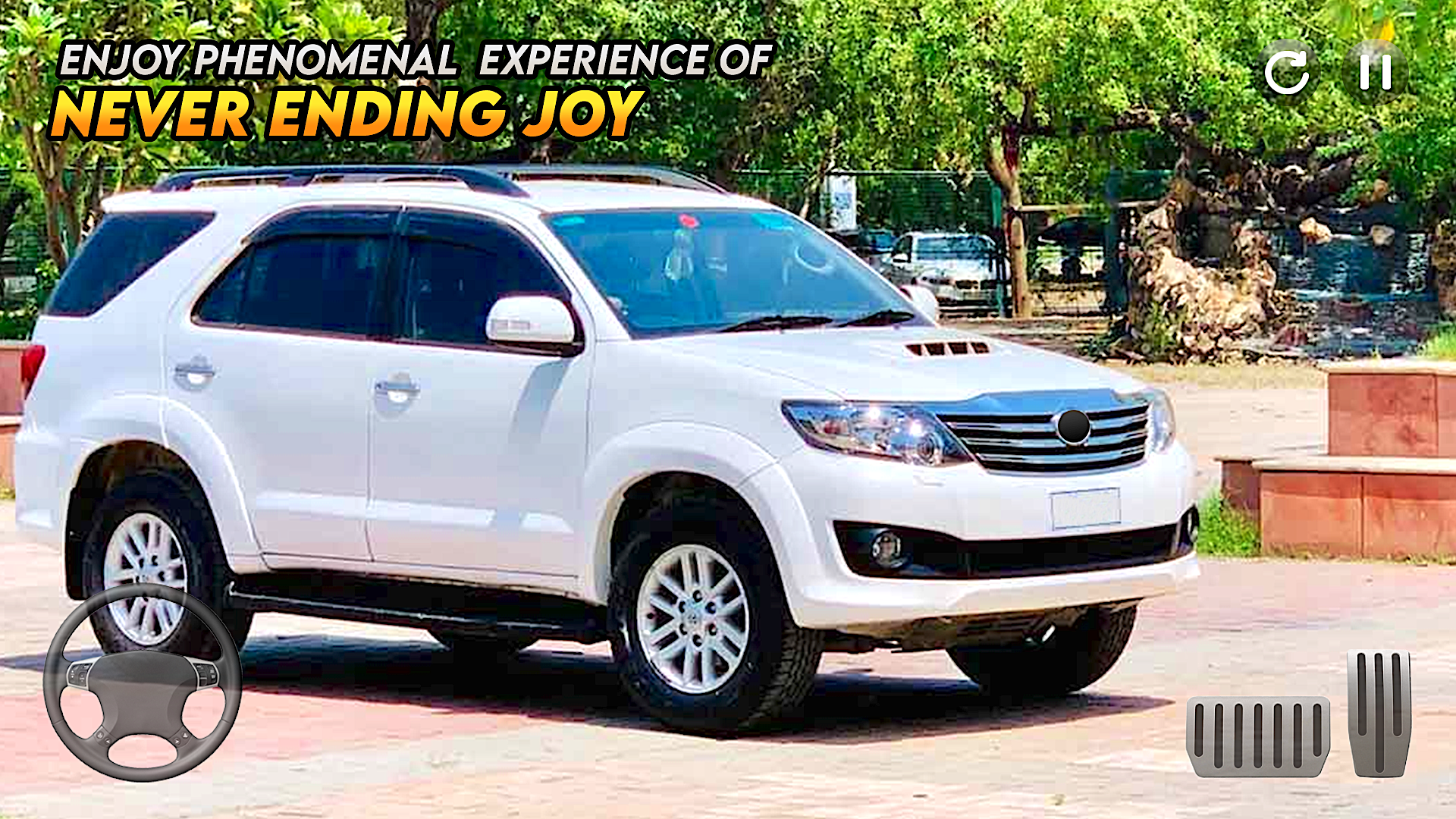 اسکرین شات 1 بازی Fortuner Car Simulator Game 3D