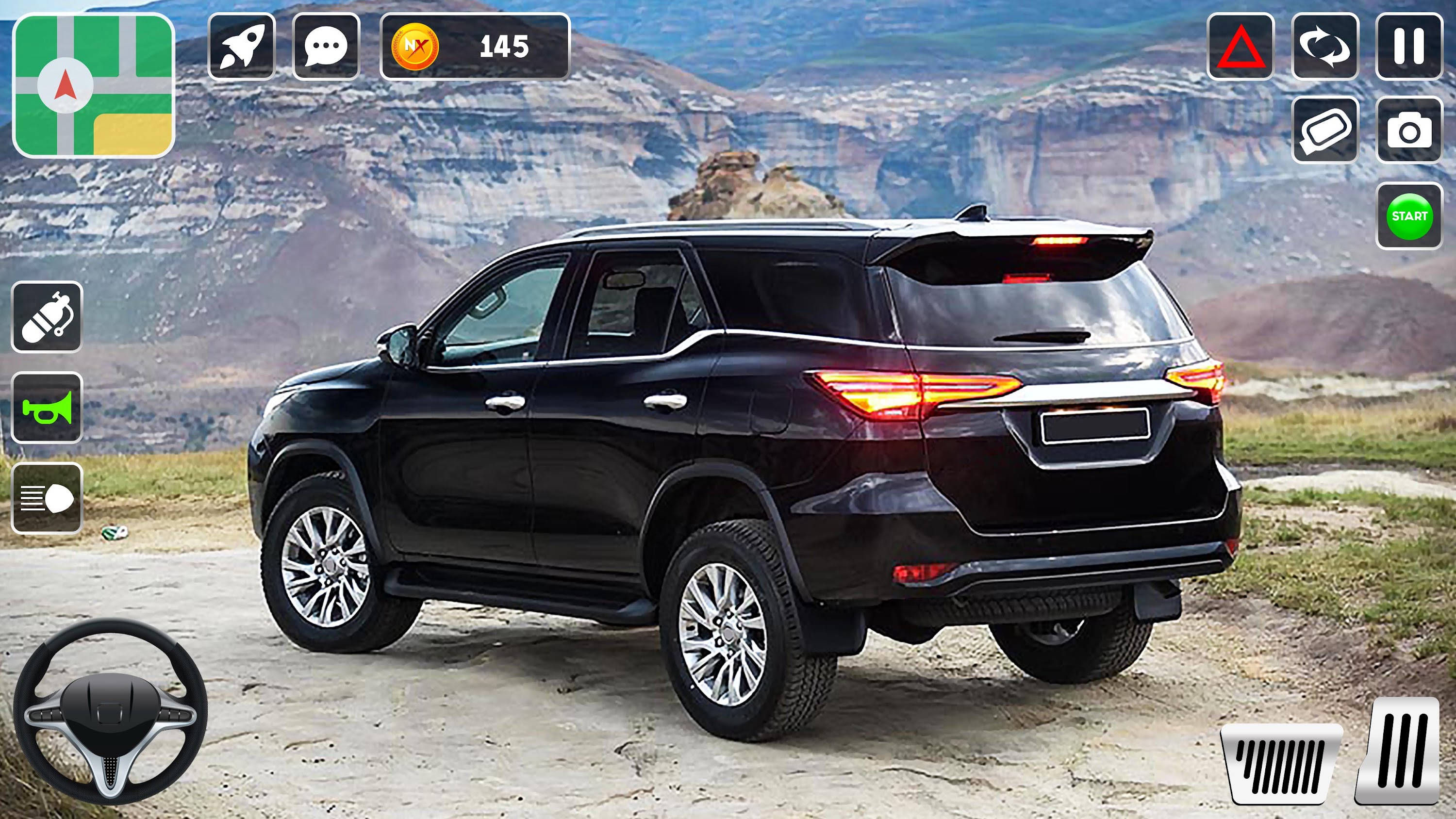 اسکرین شات 3 بازی Fortuner Car Simulator Game 3D