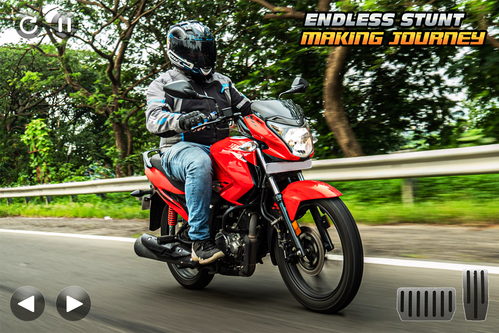 اسکرین شات 5 بازی Indian Superfast Bike Game 3D