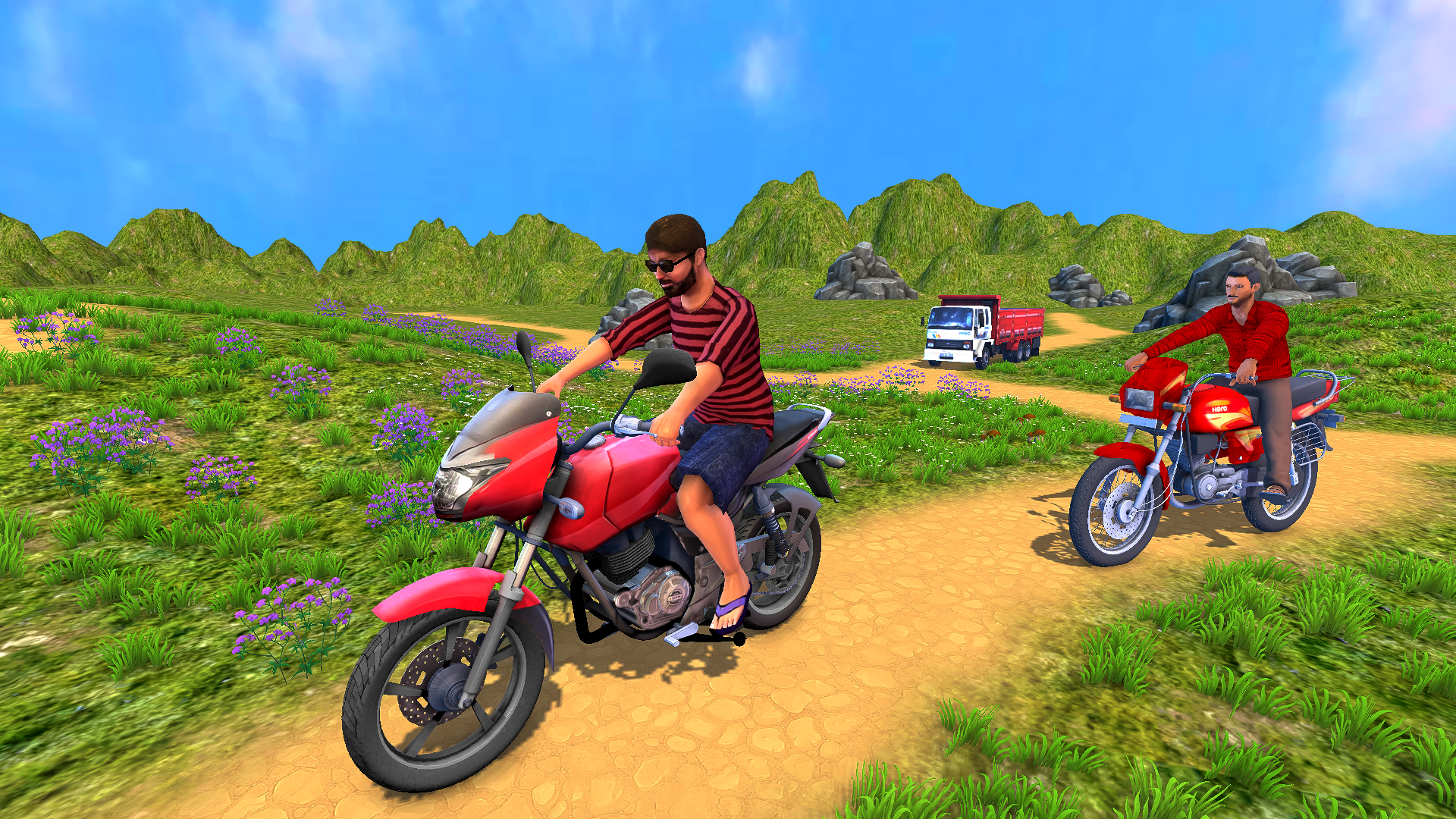 اسکرین شات 1 بازی Indian Bike game Driving 2023