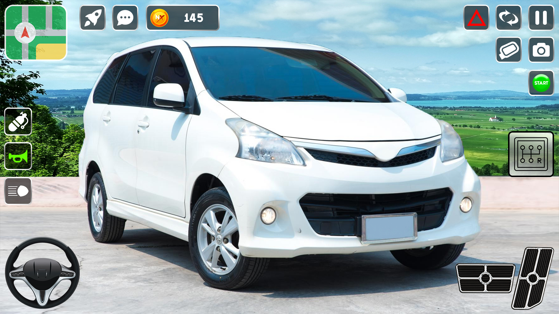 اسکرین شات 1 بازی Avanza Car Game 3D Simulator