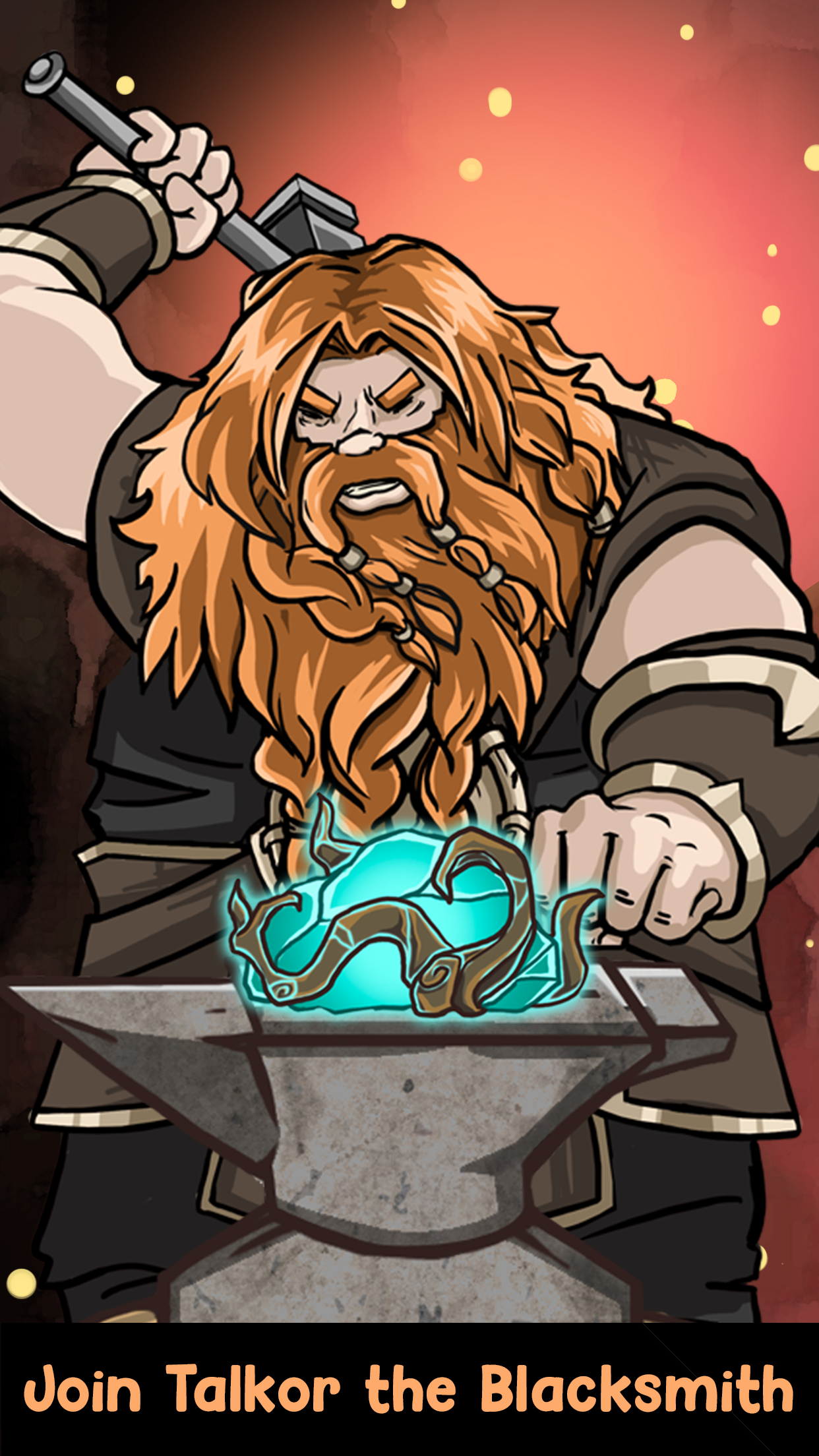 اسکرین شات 2 بازی Medieval Clicker Blacksmith