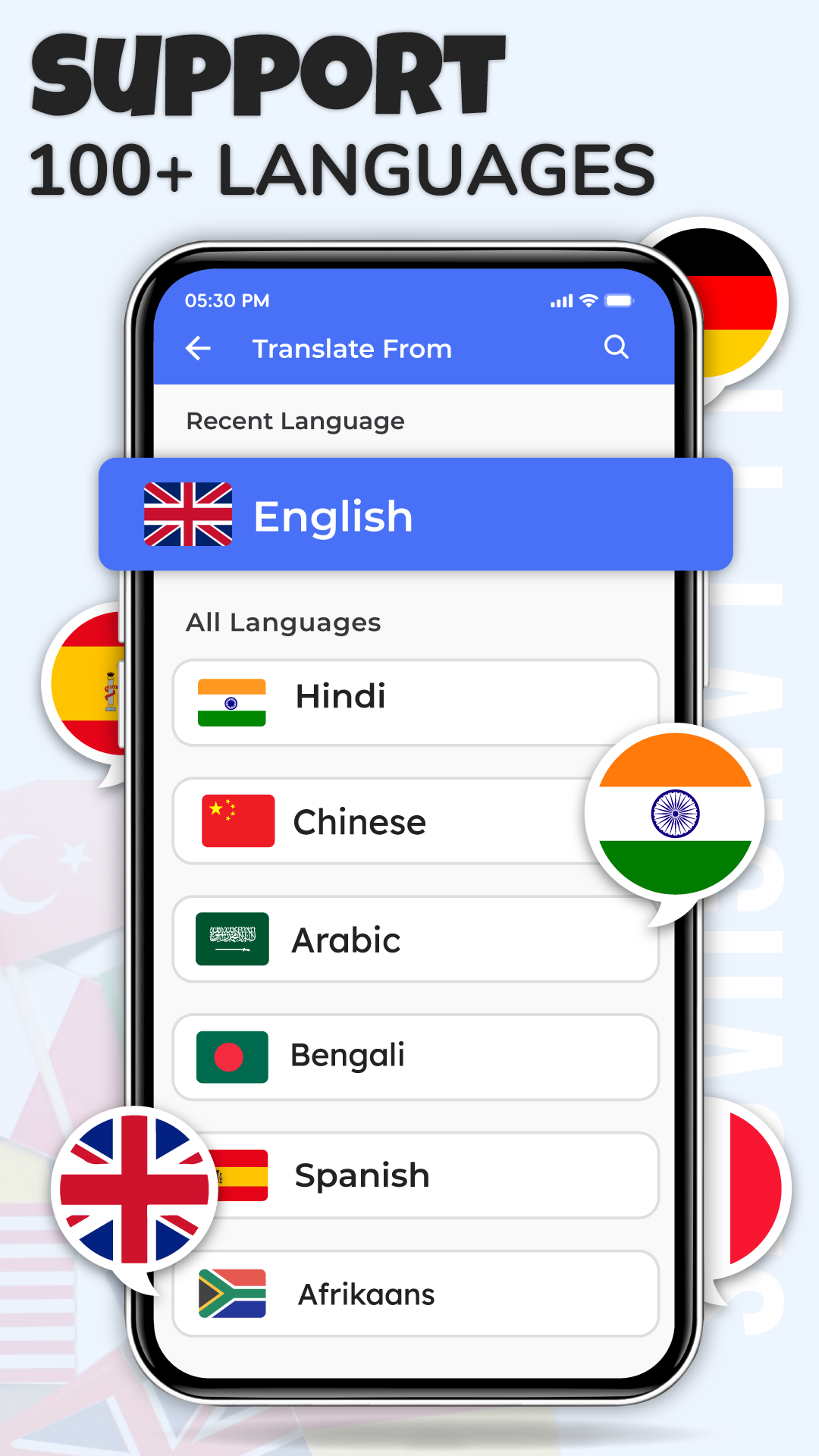اسکرین شات 5 برنامه Translate Photo - Voice & Text