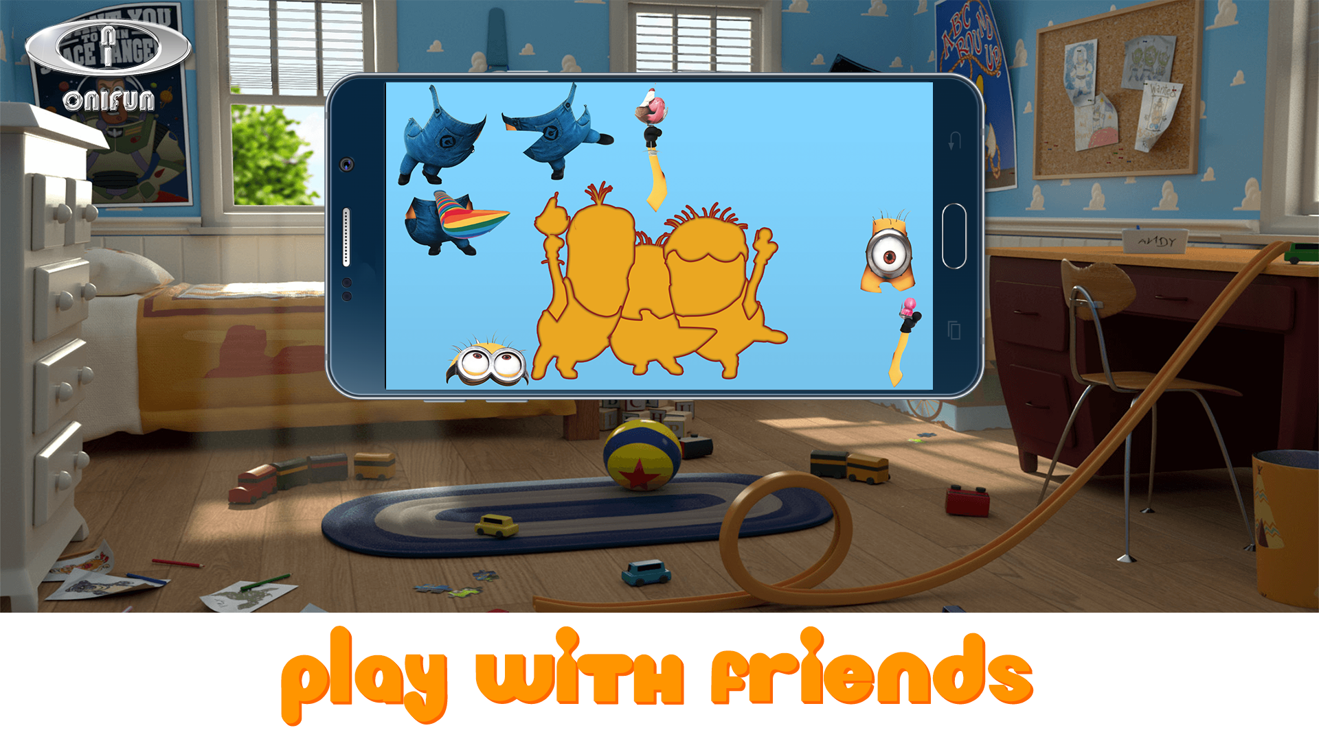 اسکرین شات 3 بازی Puzzle with Cartoon Characters