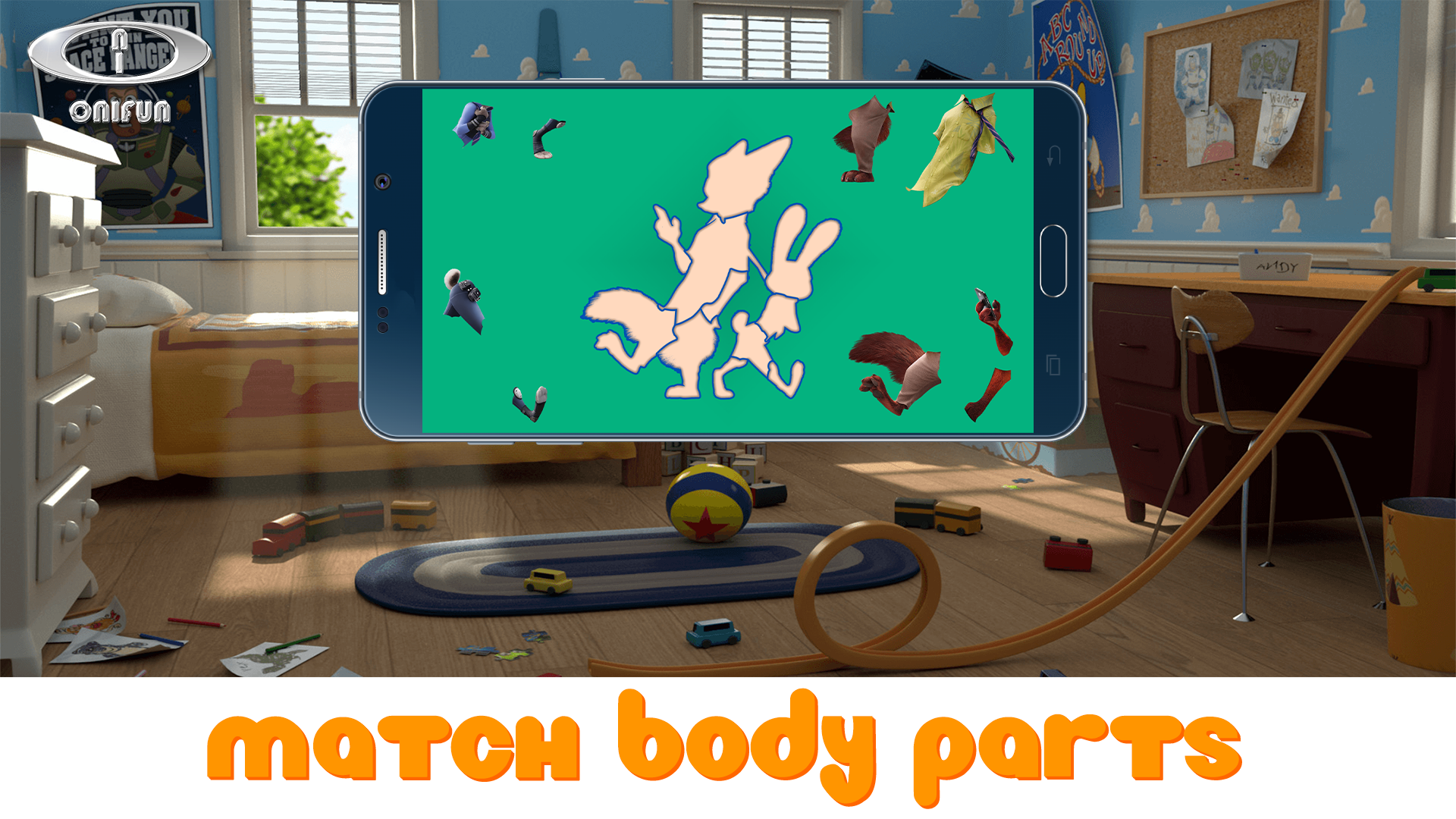 اسکرین شات 2 بازی Puzzle with Cartoon Characters