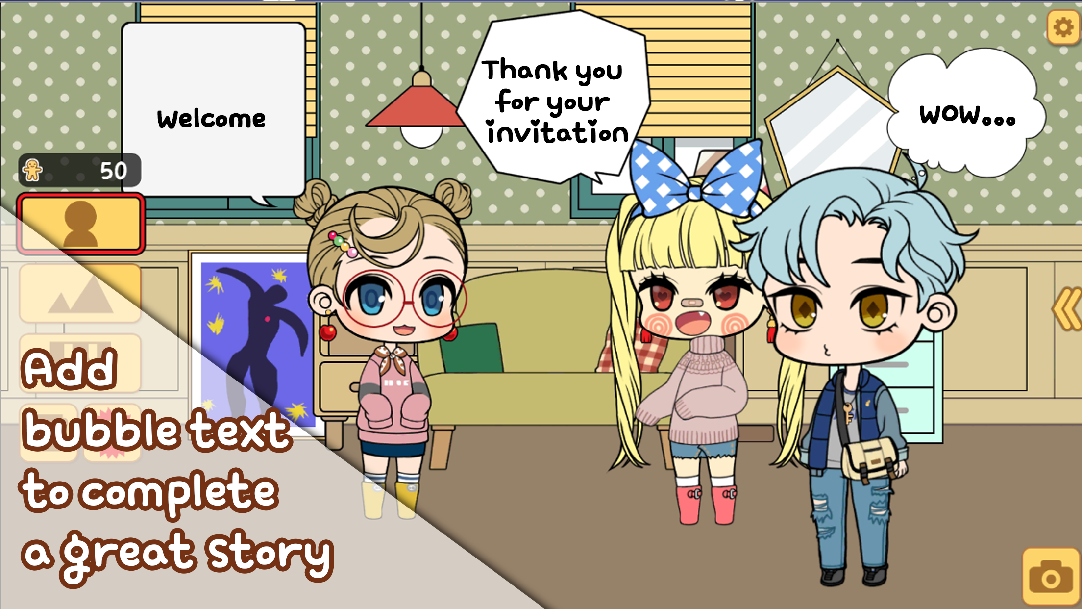 اسکرین شات 3 بازی Character Maker: Dress-up Game