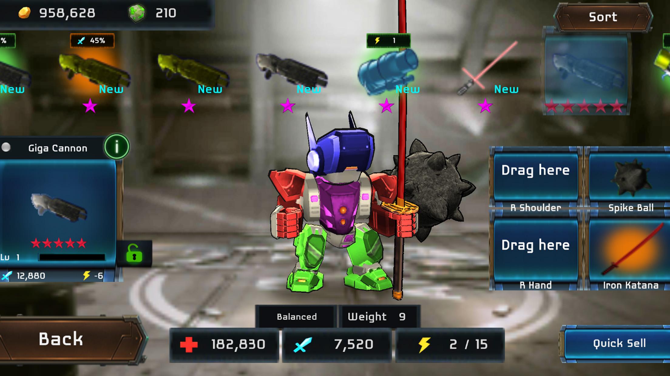 اسکرین شات 1 بازی MegaBots Battle Arena
