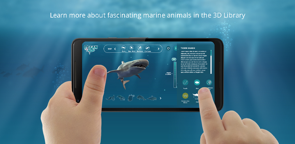 اسکرین شات 3 برنامه Ocean 4D+