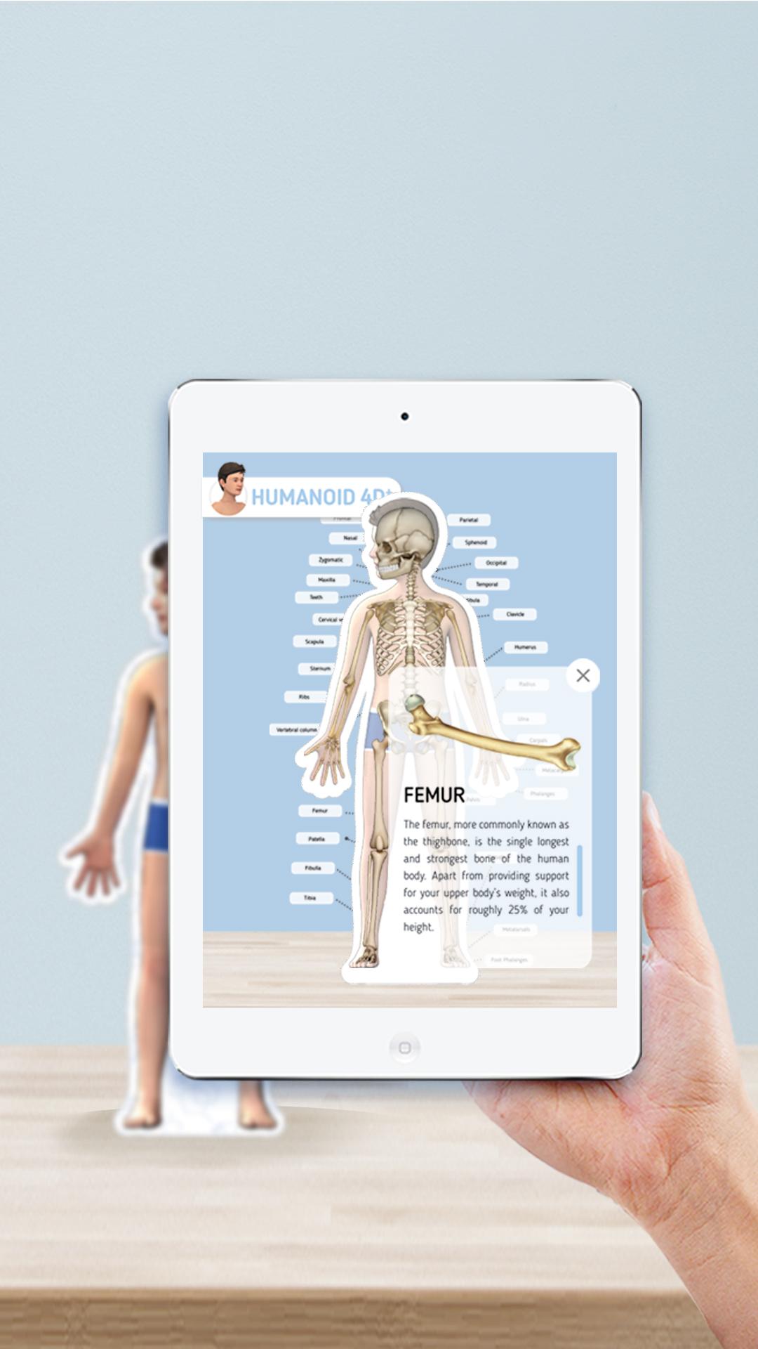 اسکرین شات 3 برنامه Humanoid 4D+