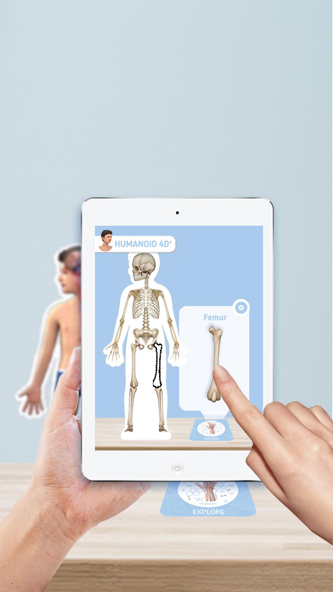اسکرین شات 4 برنامه Humanoid 4D+