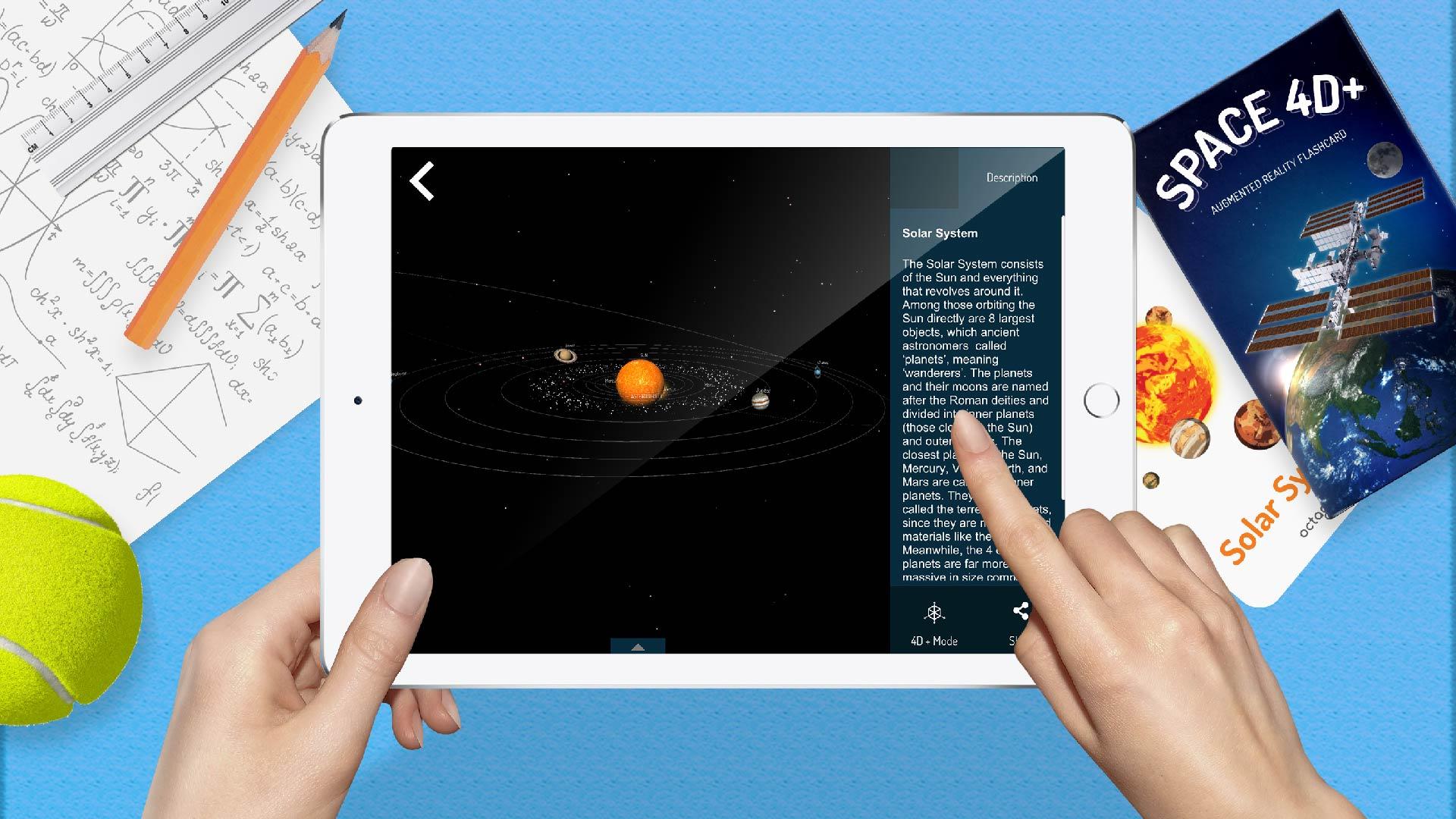 اسکرین شات 1 برنامه Space 4D+