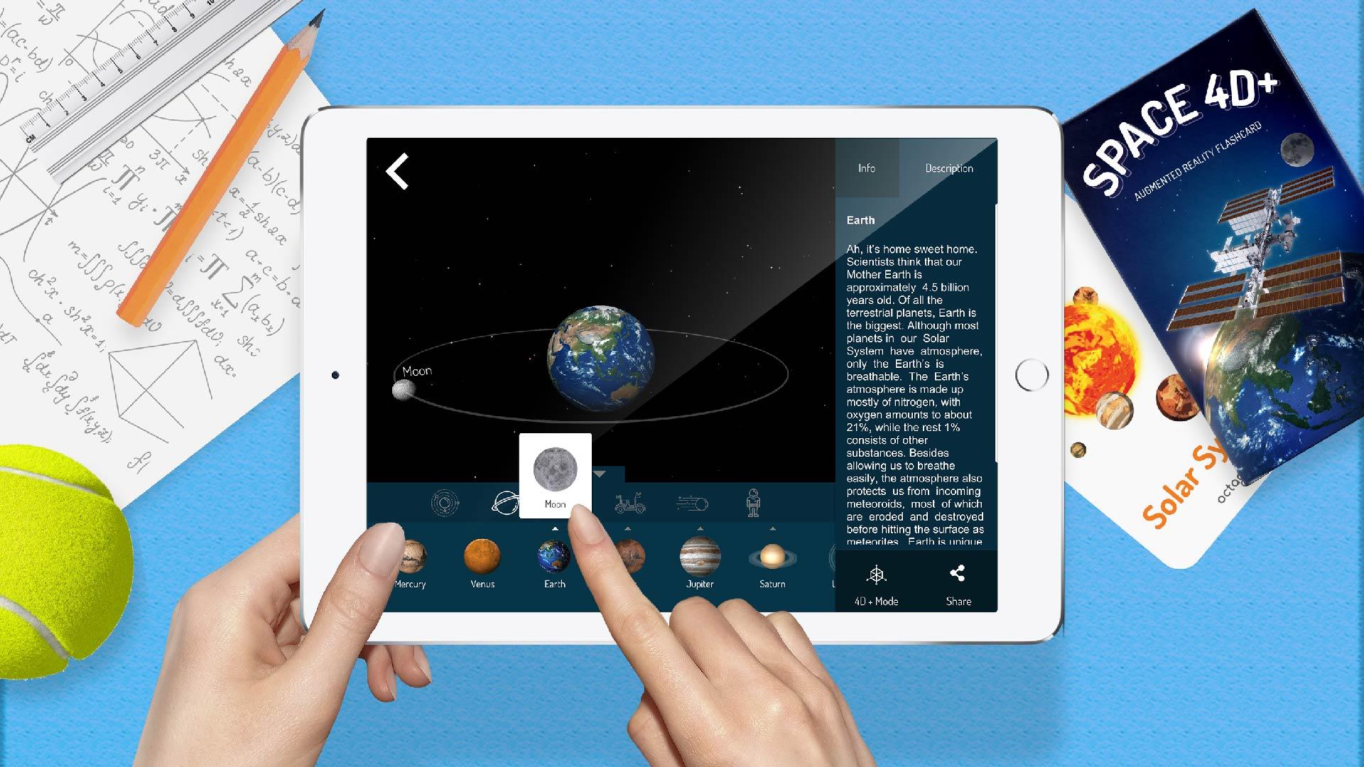 اسکرین شات 2 برنامه Space 4D+