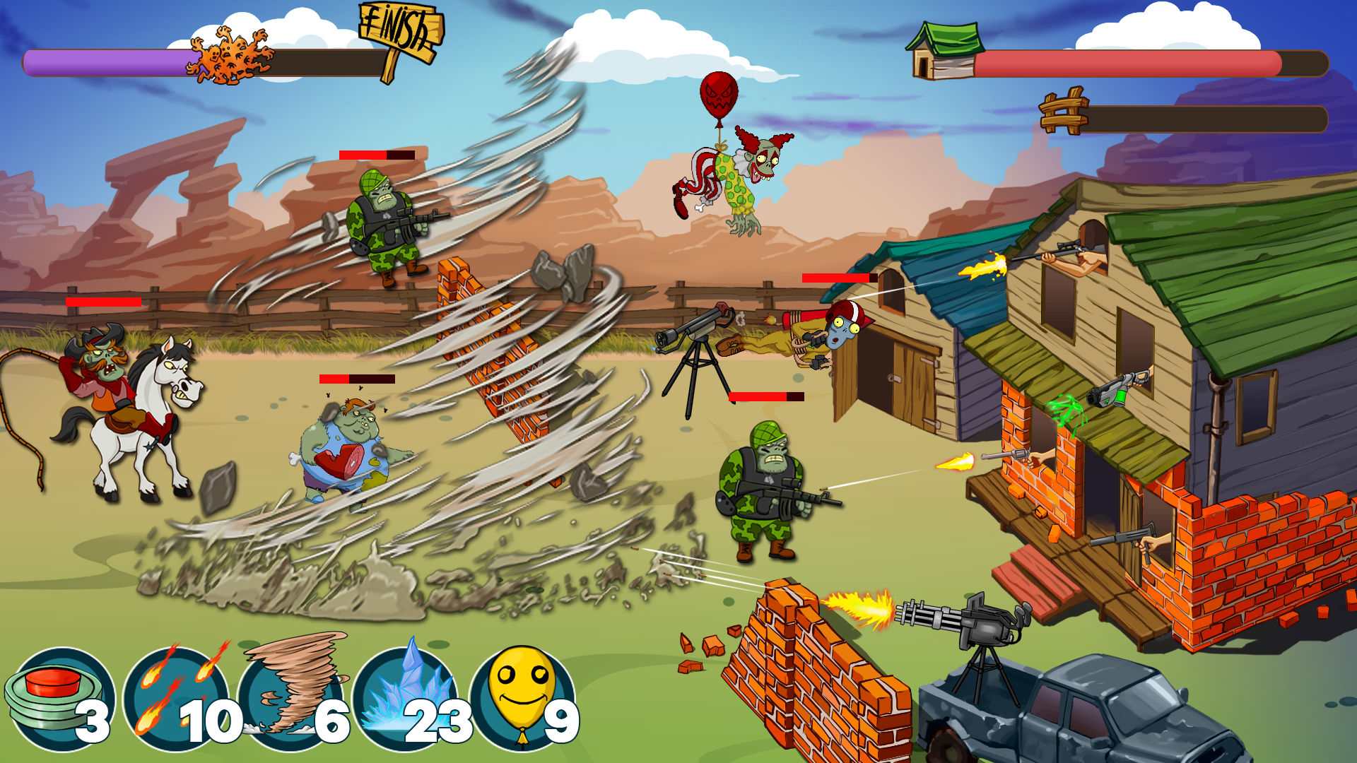 اسکرین شات 4 بازی Zombie Ranch : Zombie Game