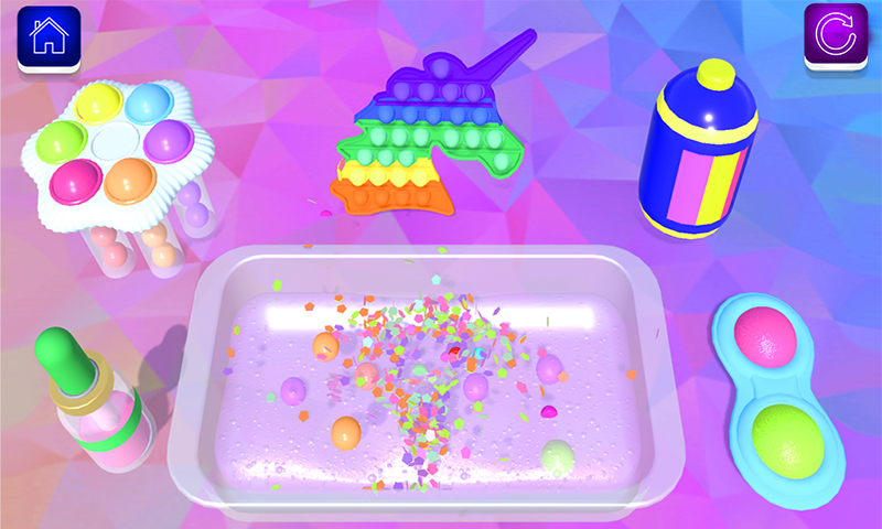 اسکرین شات 1 بازی Fidget Slime Kit! Sensory Play
