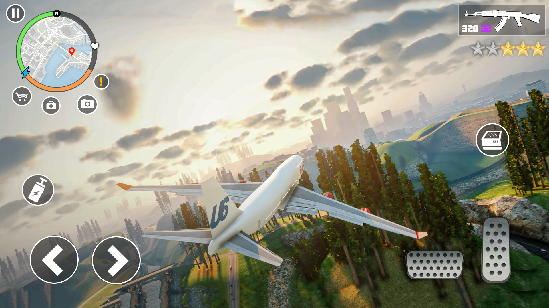 اسکرین شات 3 بازی San Andreas Grand: Crime City