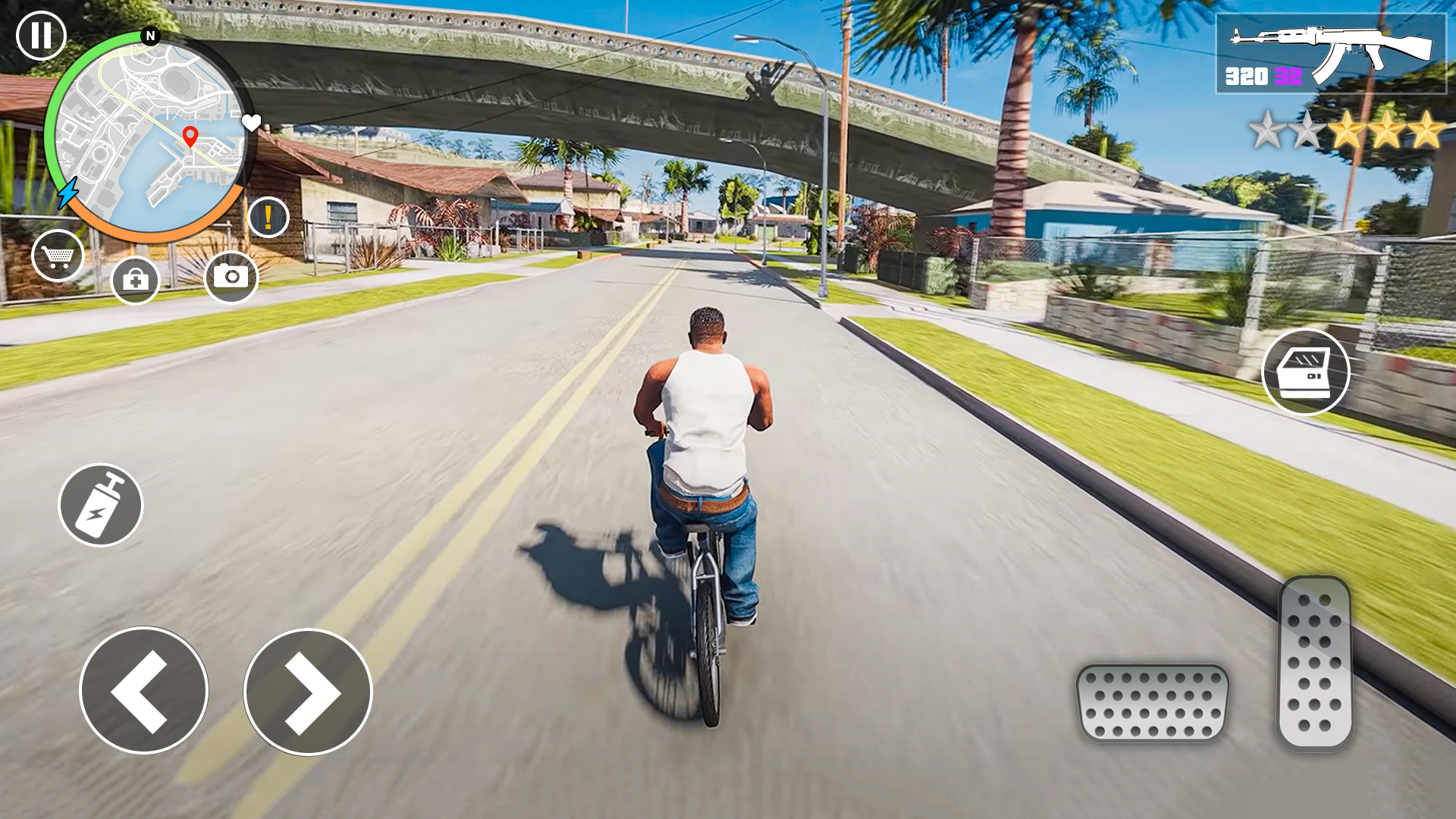 اسکرین شات 1 بازی San Andreas Grand: Crime City