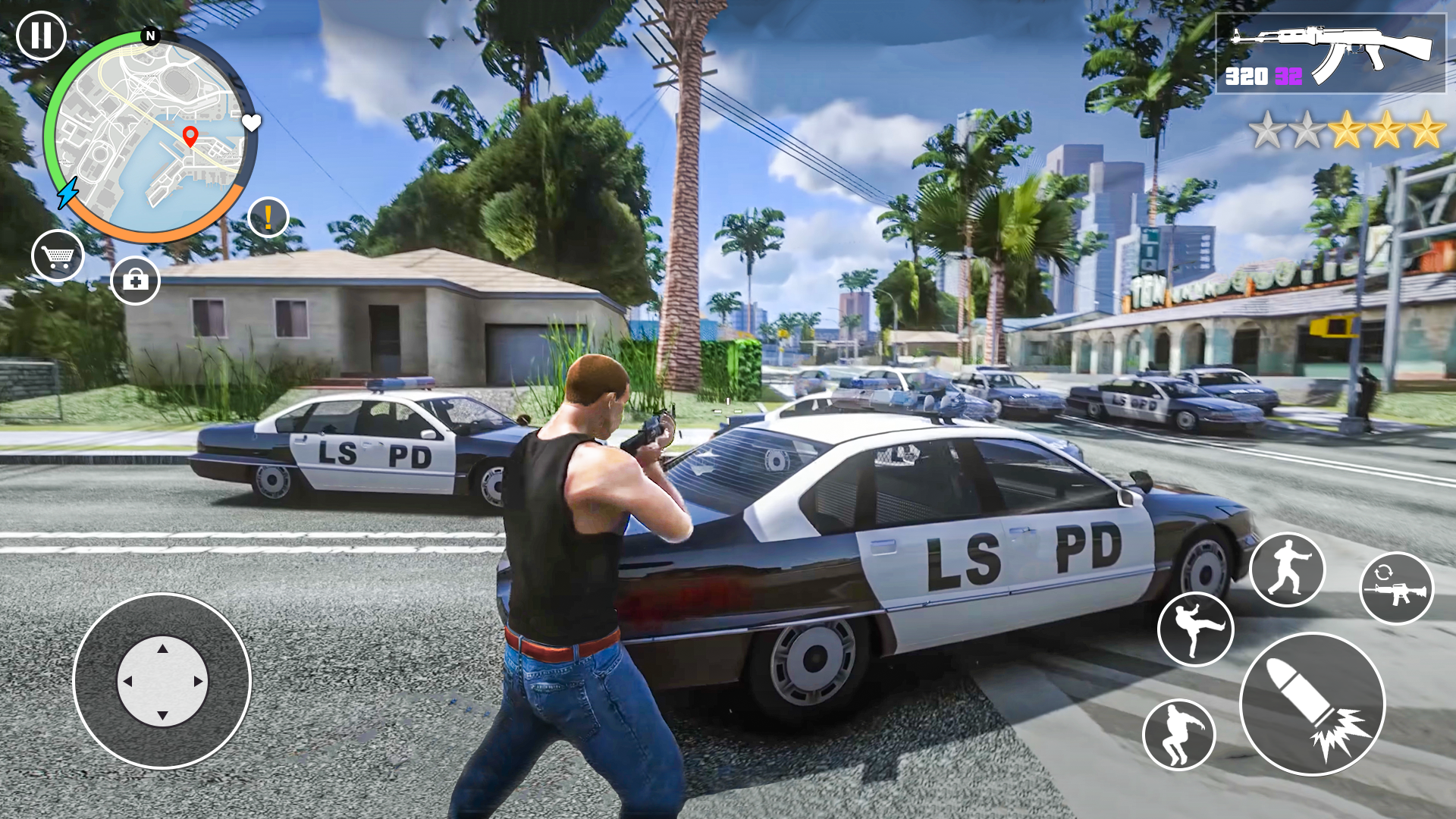 اسکرین شات 4 بازی San Andreas Grand: Crime City