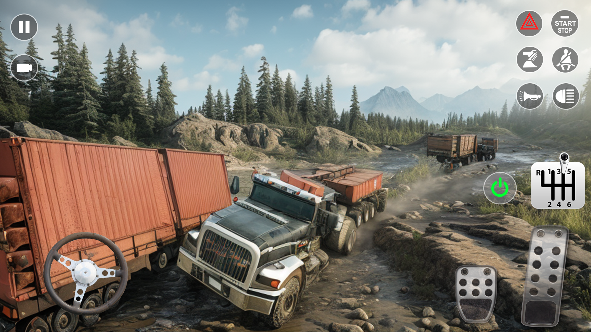 اسکرین شات 1 بازی Truck Offroad Truck Simulator