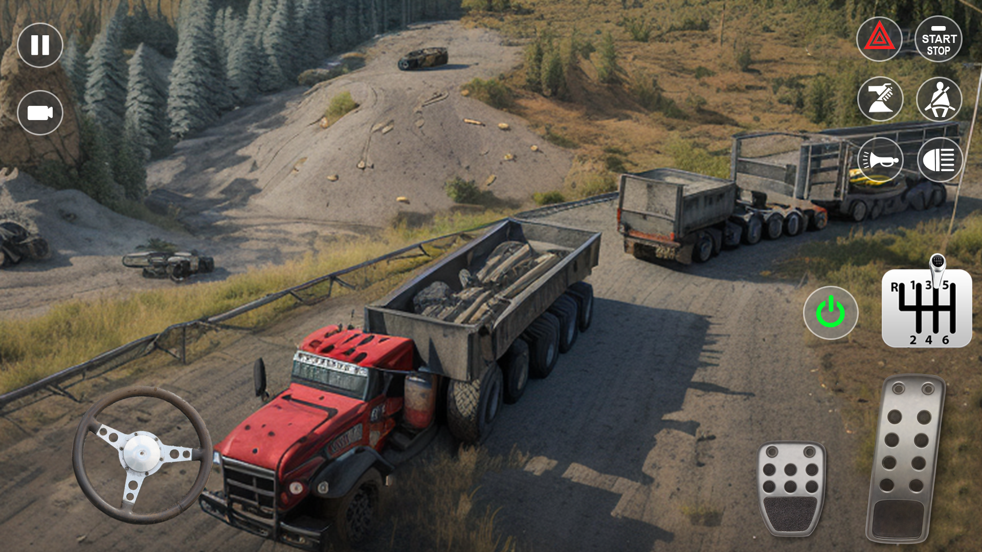 اسکرین شات 2 بازی Truck Offroad Truck Simulator