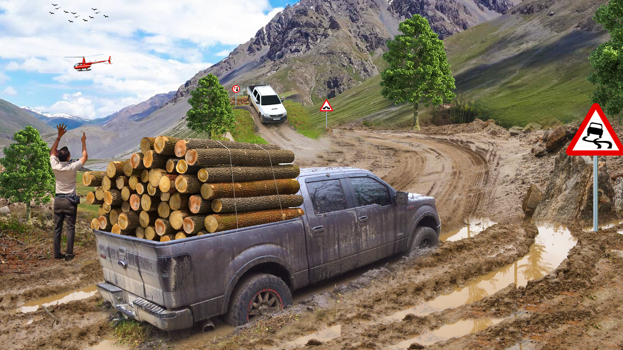 اسکرین شات 4 بازی Pickup Truck Simulator Offroad