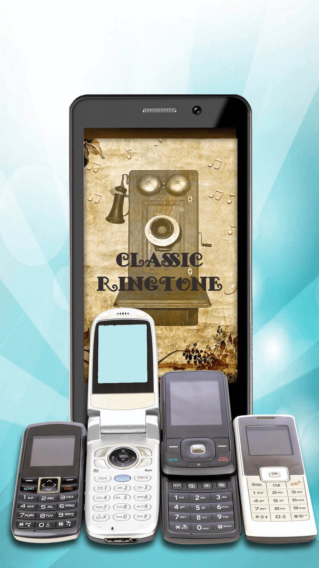 اسکرین شات 6 برنامه Old Phone Ringtones - Classic