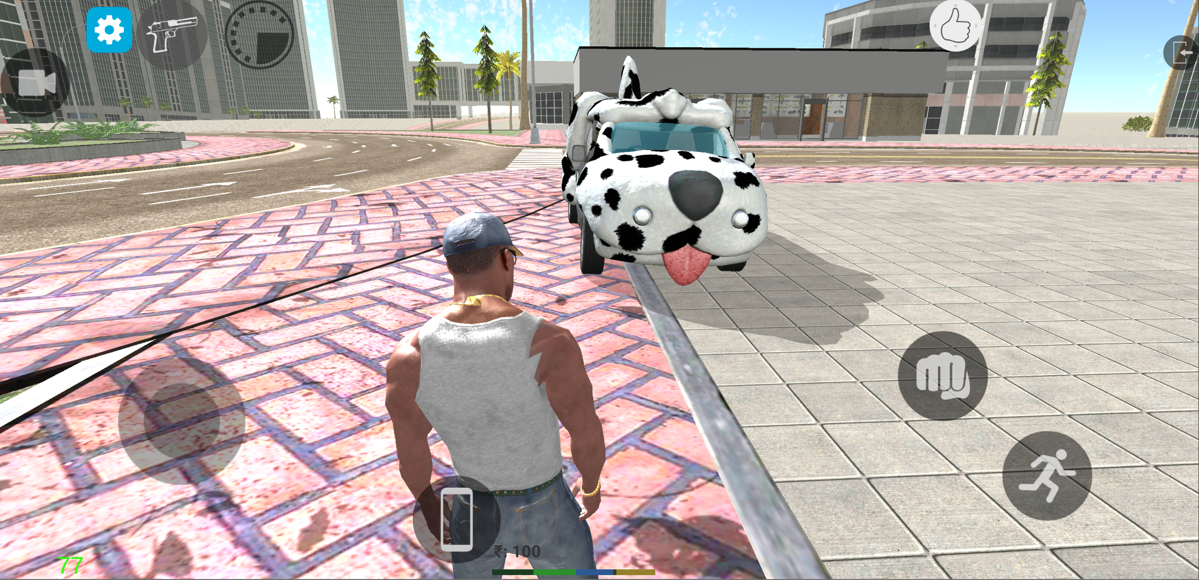 اسکرین شات 2 بازی Indian Bikes Riding 3D