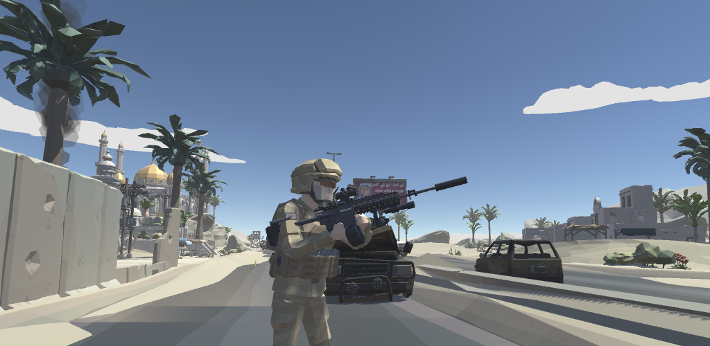 اسکرین شات 5 بازی Dude Theft Military Open World