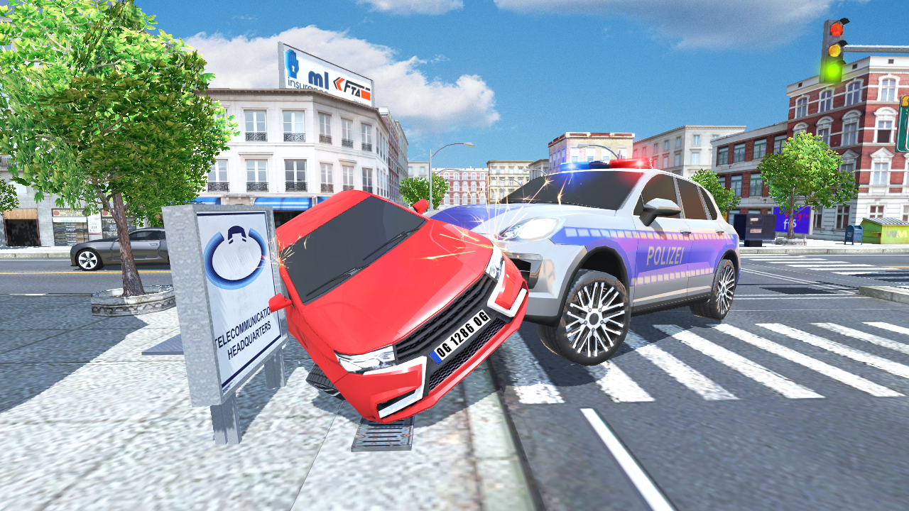 اسکرین شات 3 بازی Offroad Police Car DE