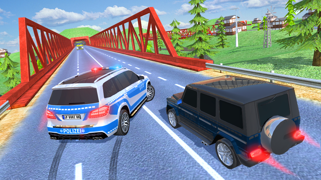 اسکرین شات 1 بازی Offroad Police Car DE