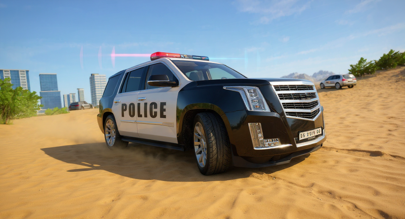 اسکرین شات 4 بازی Car Simulator Escalade Driving