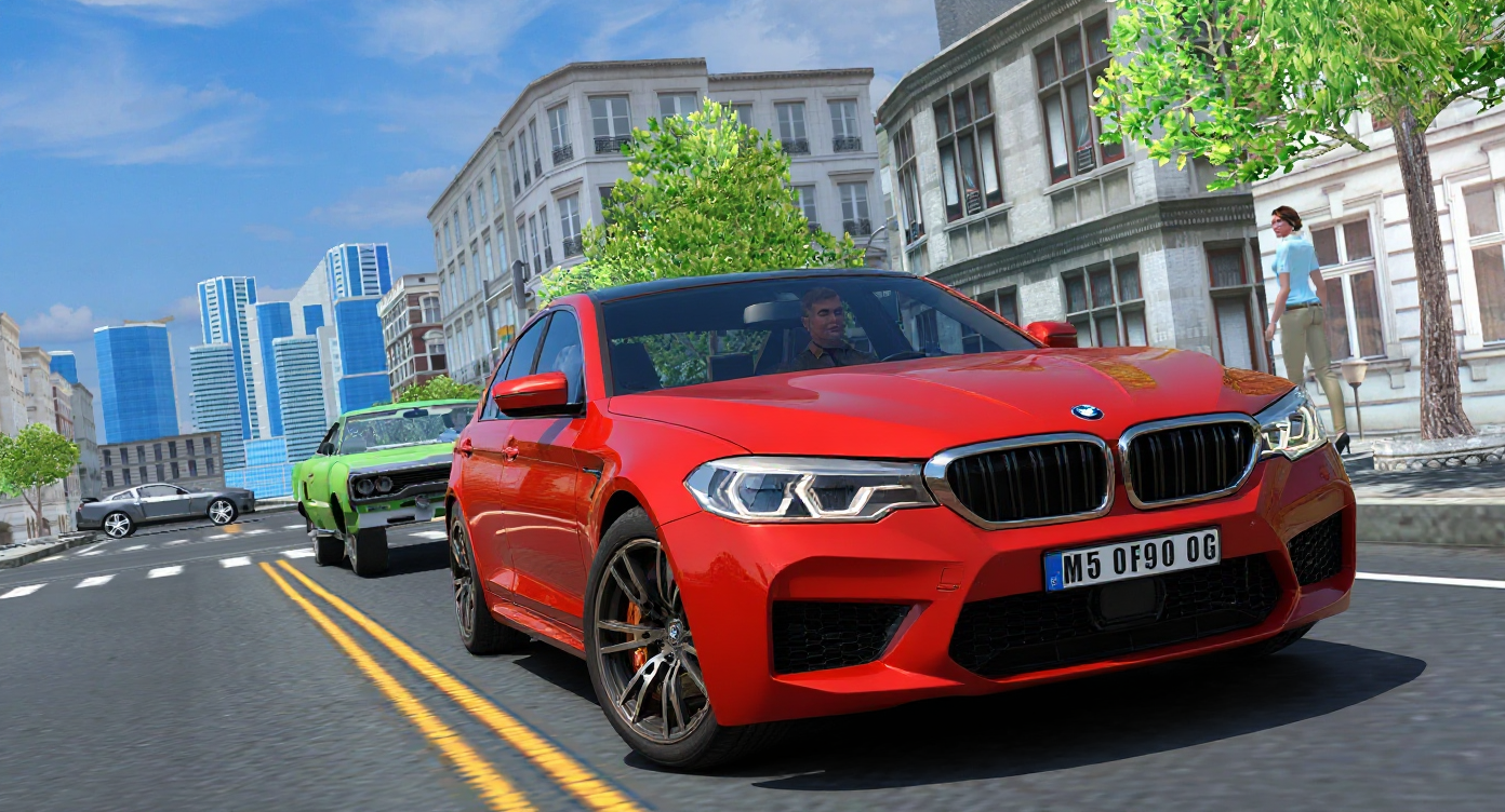 اسکرین شات 2 بازی Car Simulator M5