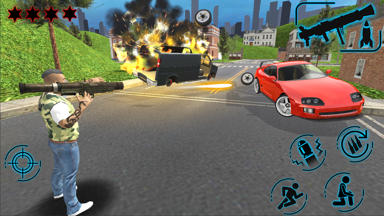 اسکرین شات 6 بازی Crime Sim: Grand City