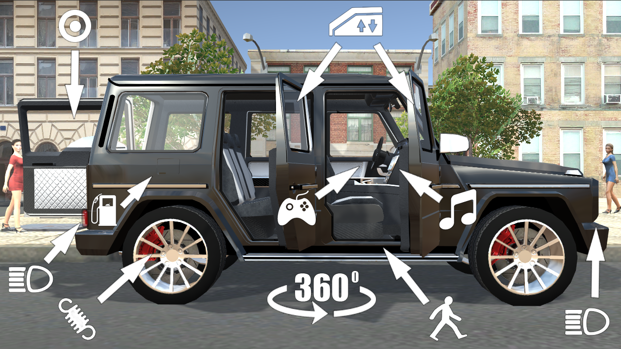 اسکرین شات 2 بازی Offroad G-Class
