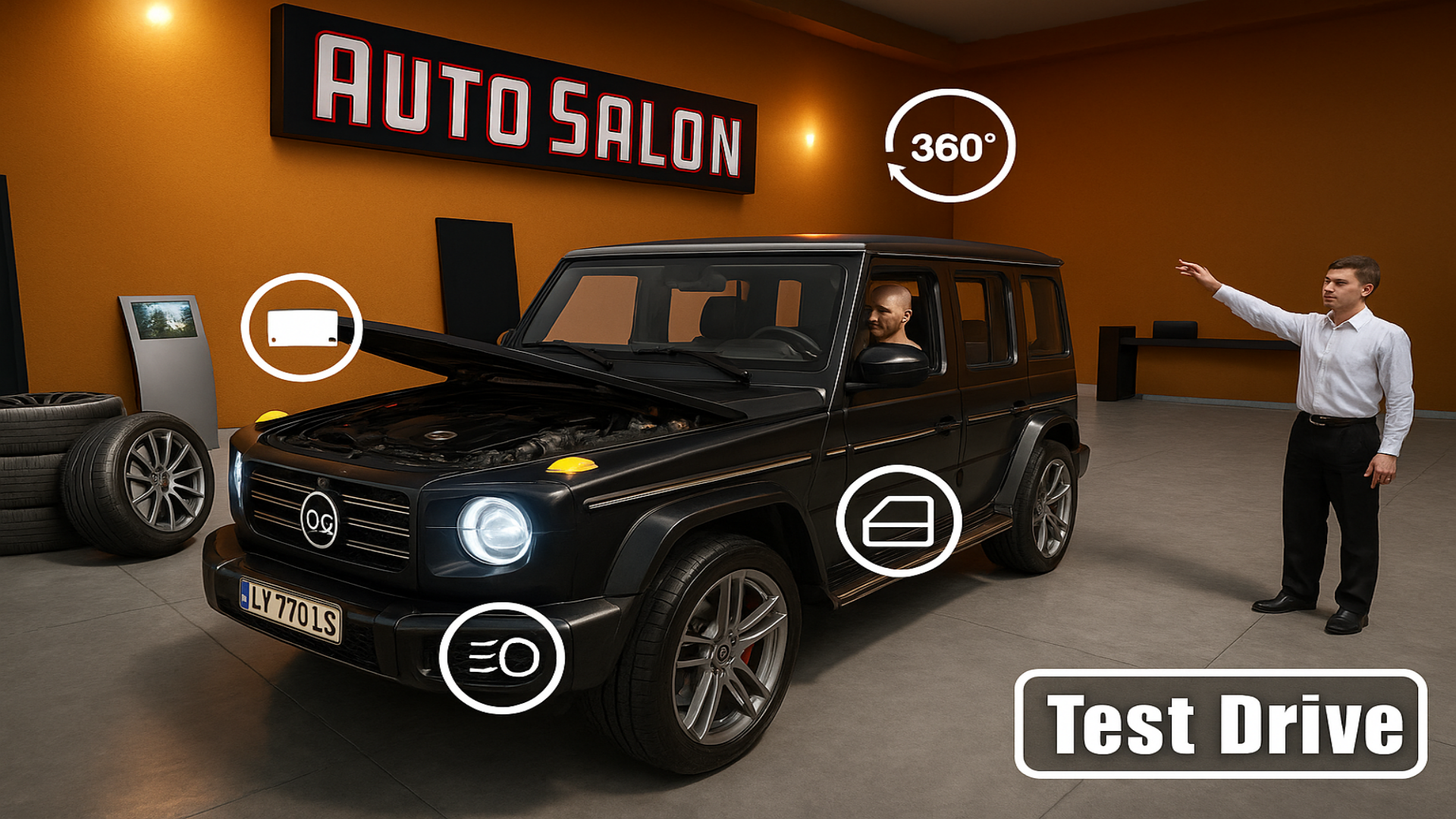 اسکرین شات 1 بازی Offroad G-Class