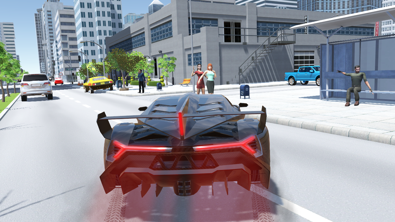 اسکرین شات 1 بازی Car Simulator SportBull