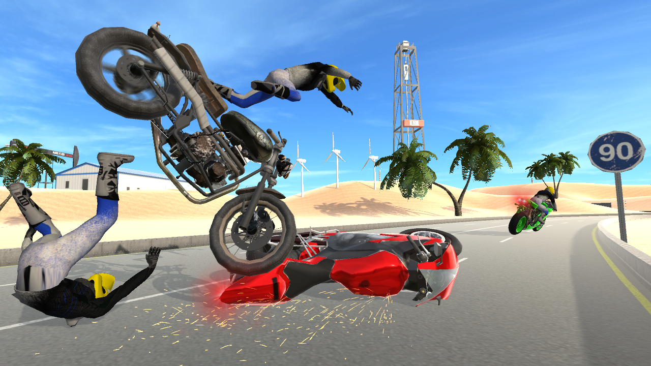 اسکرین شات 1 بازی Moto Extreme 3D