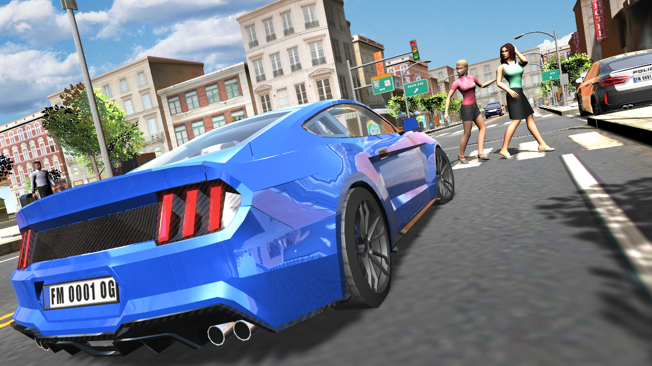 اسکرین شات 2 بازی Muscle Car Mustang
