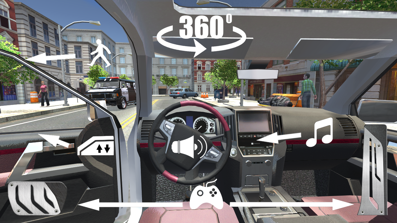 اسکرین شات 3 بازی Offroad Cruiser Simulator