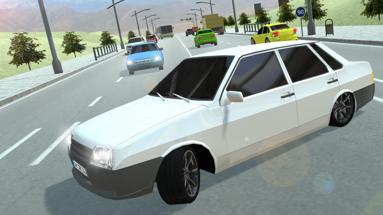 اسکرین شات 3 بازی Russian Cars: 99 and 9 in City