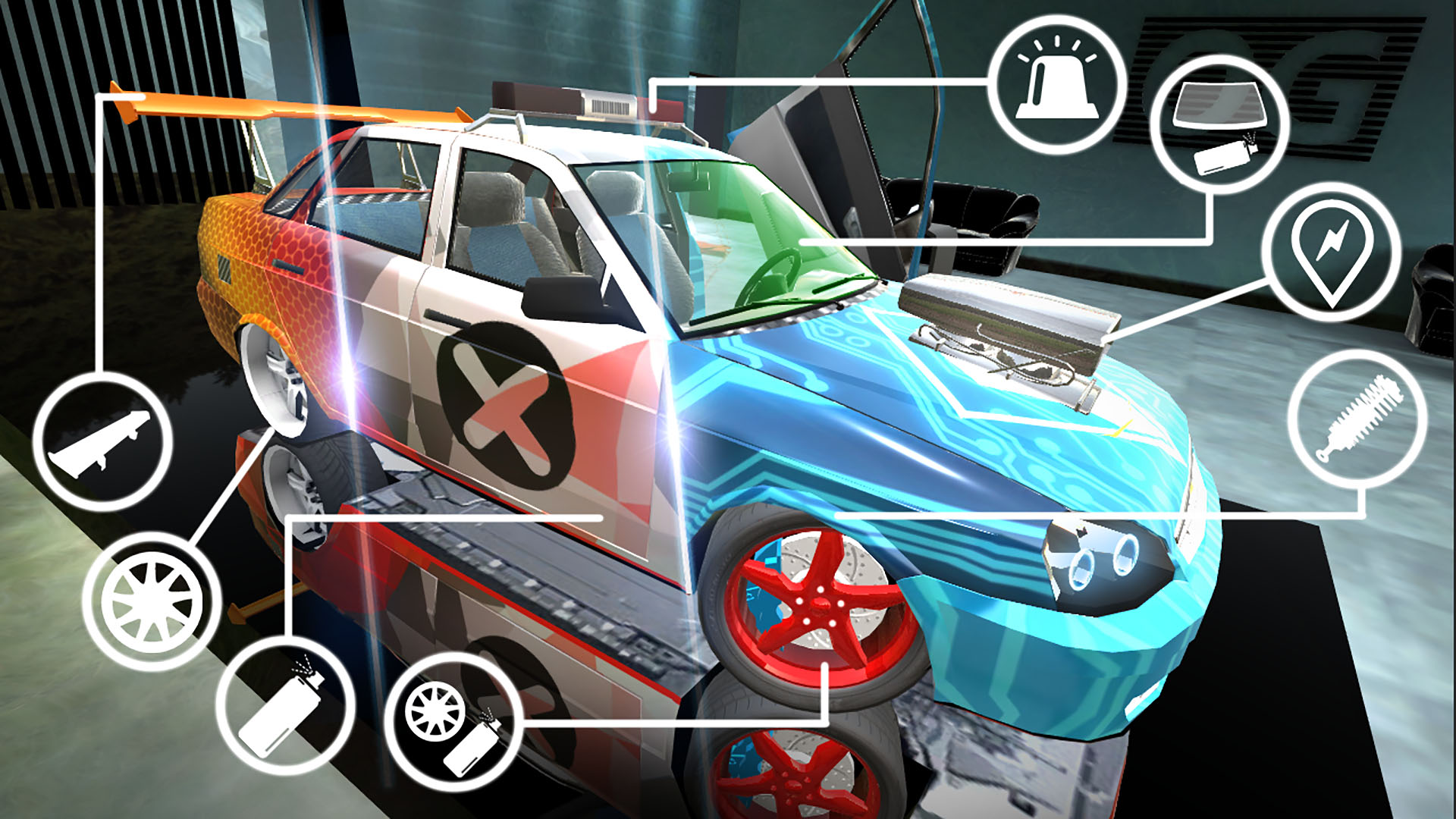 اسکرین شات 2 بازی Priorik Car Simulator