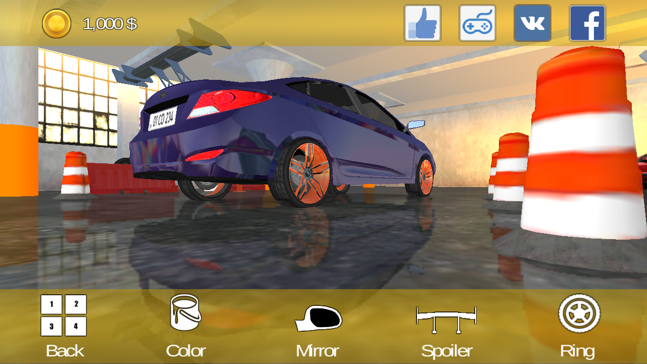 اسکرین شات 1 بازی Popular Car Driving