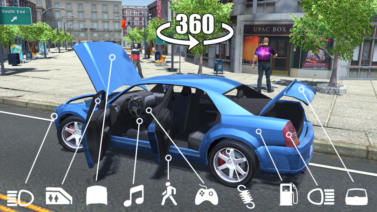 اسکرین شات 7 بازی Urban Cars Sim