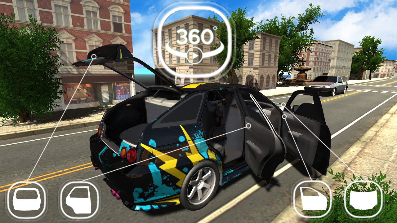 اسکرین شات 1 بازی Urban Car Simulator