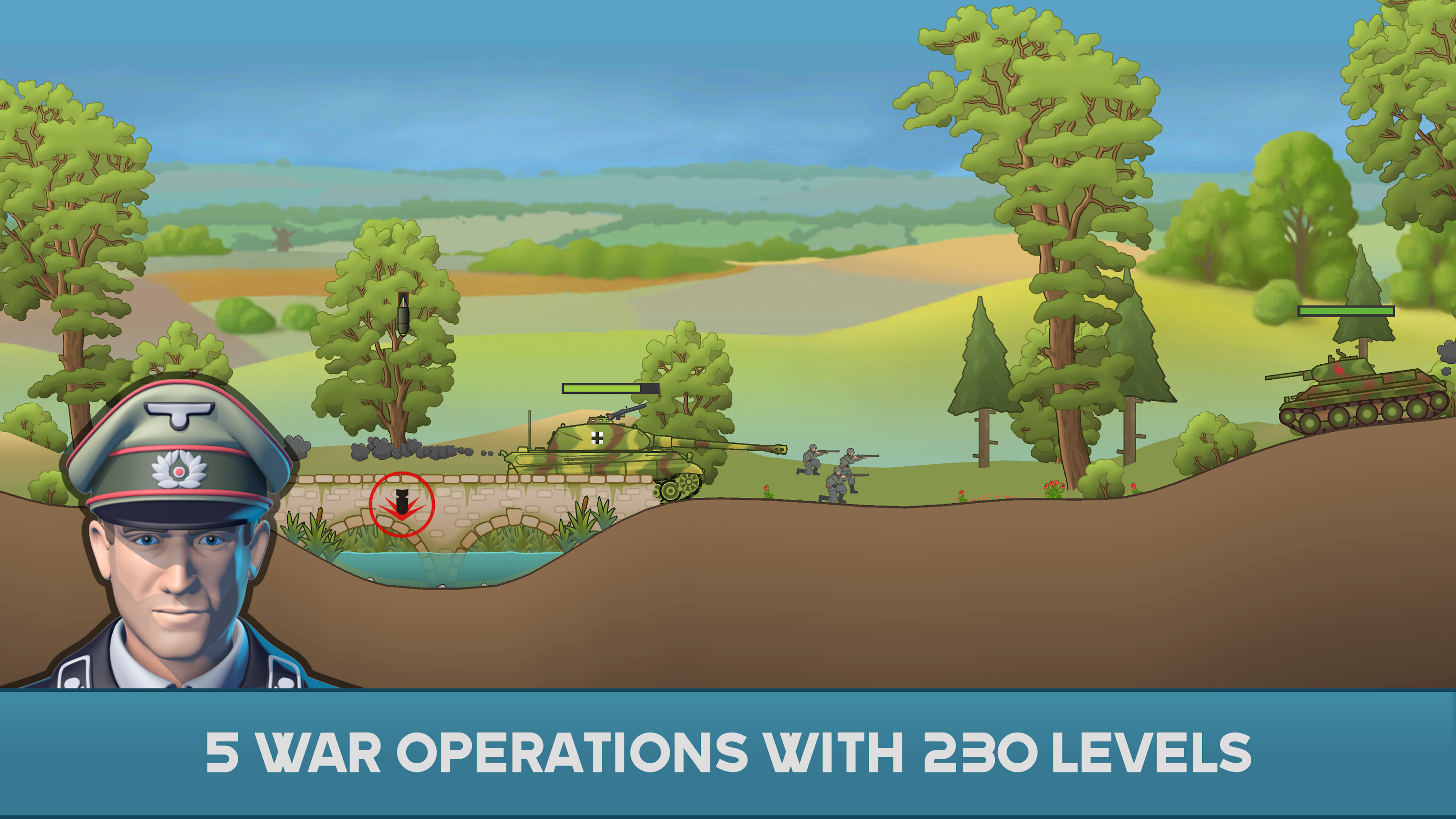 اسکرین شات 4 بازی Armored Heroes - Tank Wars