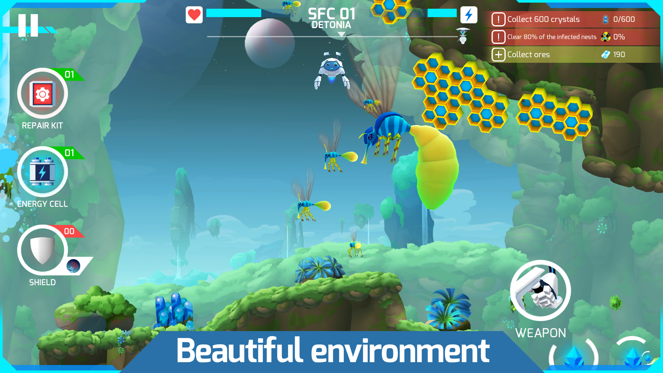 اسکرین شات 2 بازی Mike the Planet Miner