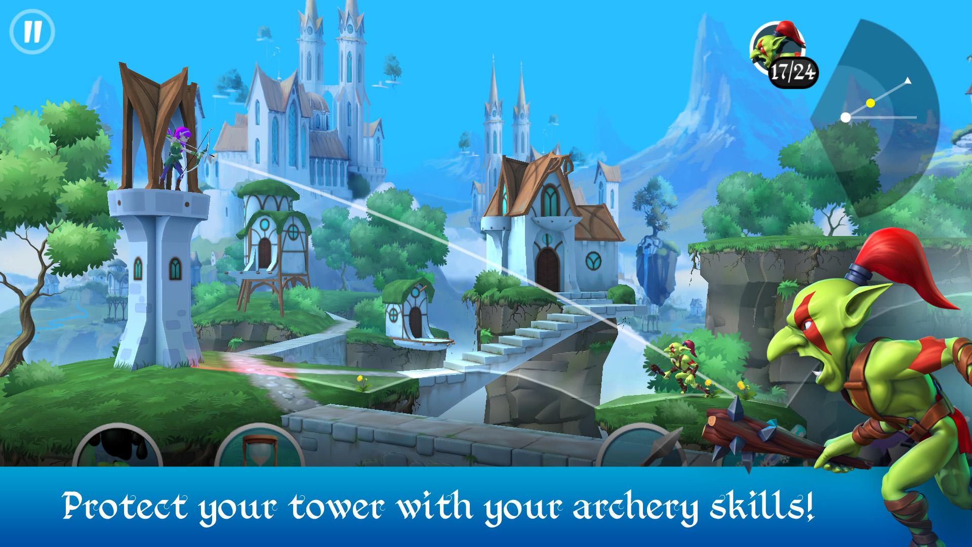 اسکرین شات 2 بازی Tiny Archers