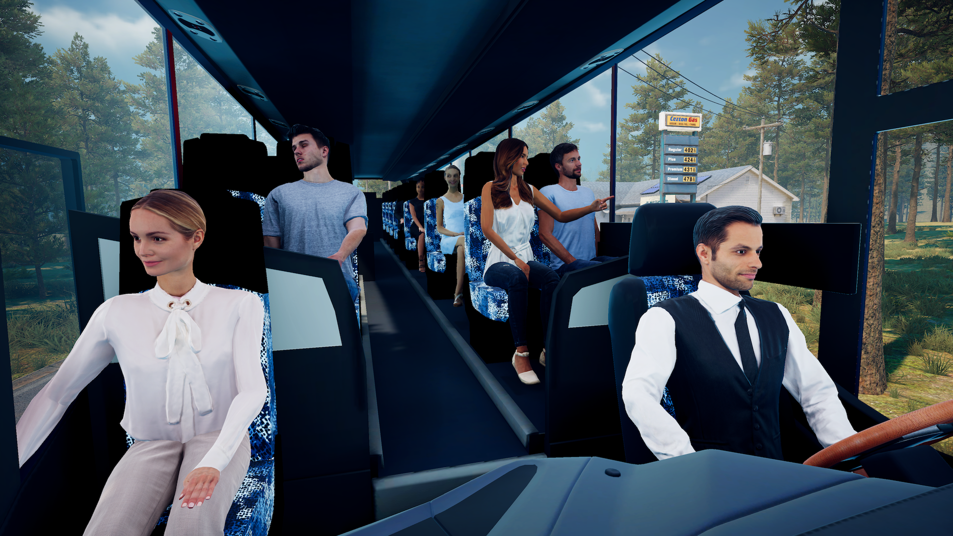 اسکرین شات 1 بازی Bus Simulator : EVO