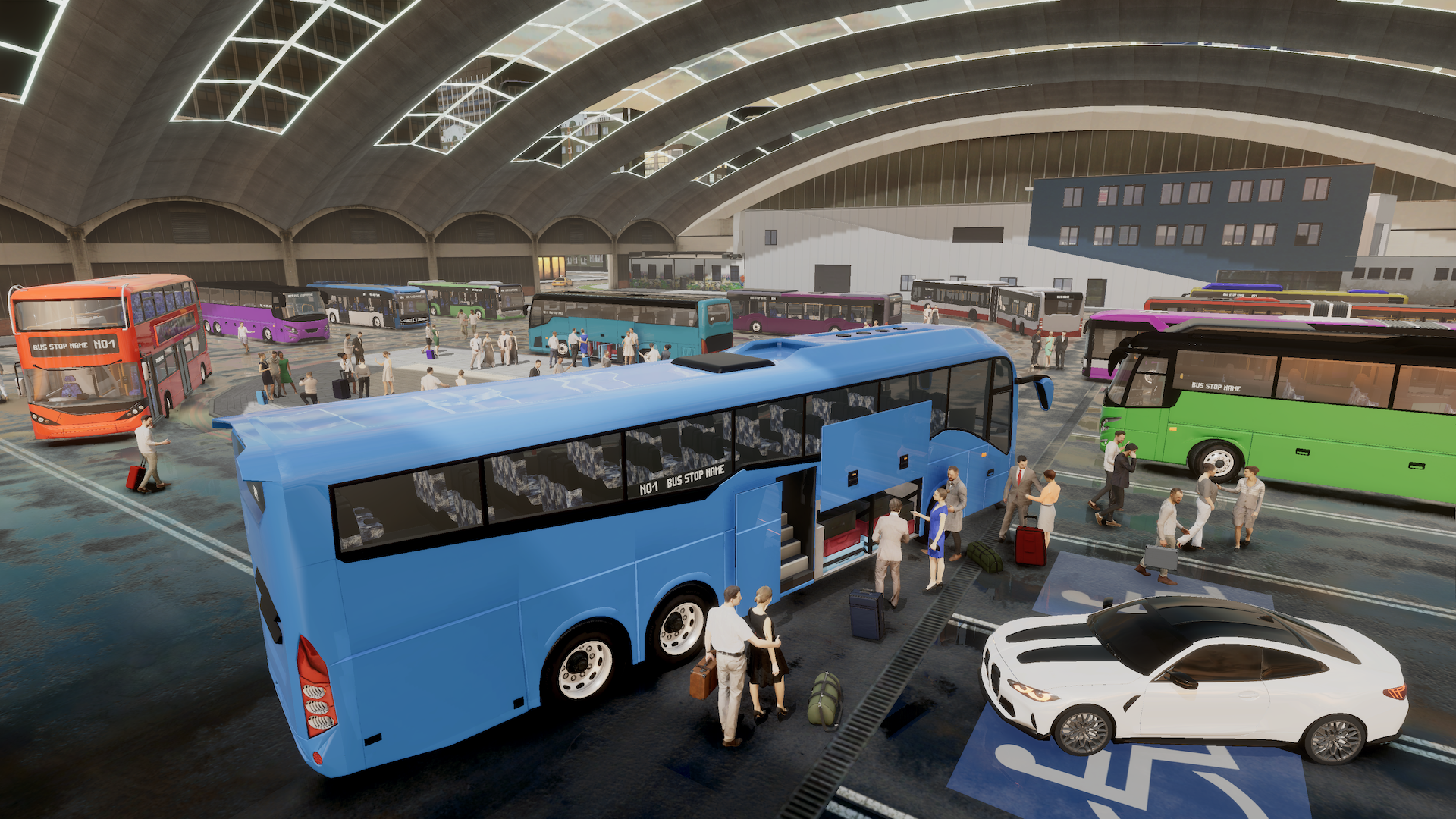 اسکرین شات 3 بازی Bus Simulator : EVO