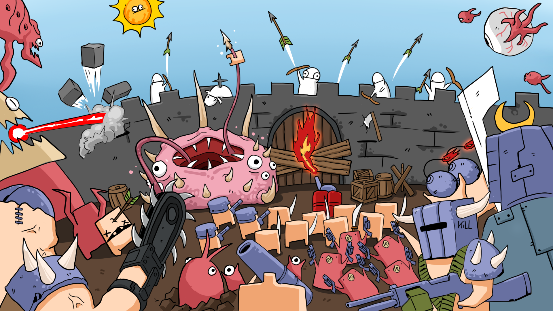 اسکرین شات 1 بازی Arrow War