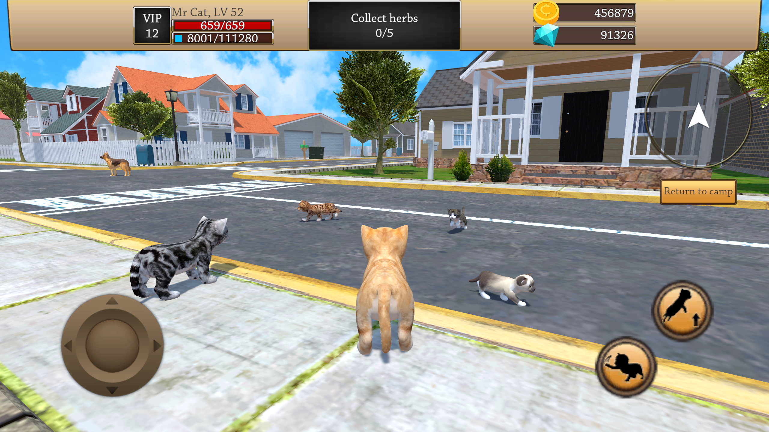اسکرین شات 1 بازی Cat Simulator - Animal Life